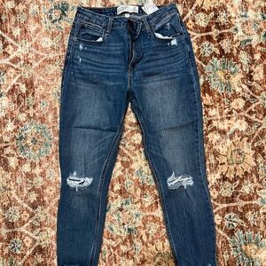 Abercrombie Ankle Jean High Rise